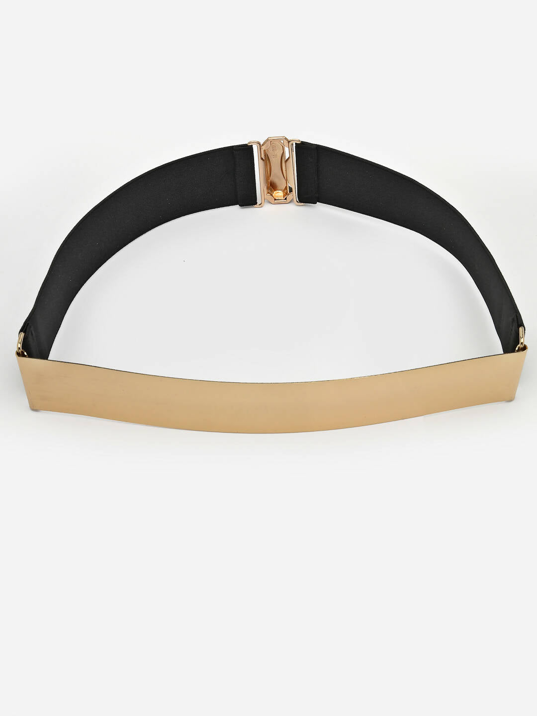 NVR Women Circular Gold-Polished Adjustable Broad Belt | Swadesiicart