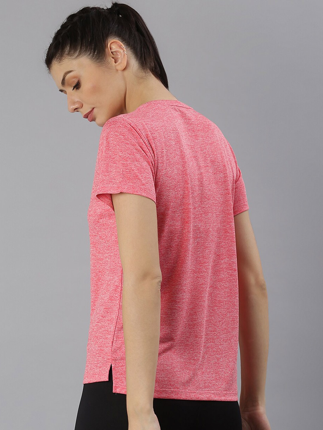 MKH Women Coral Dri-FIT Sports T-shirt - Swadesiicart