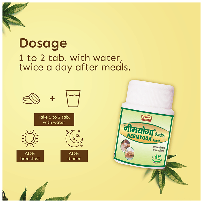 Jaived Ayurveda Neemyoga Tablet | Swadesiicart