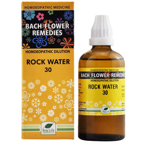 New Life Homeopathy Bach Flower Remedies Rock Water Dilution | Swadesiicart