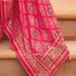 Anouk Ethnic Motifs Woven Design Brasso Banarasi Saree | Swadesiicart