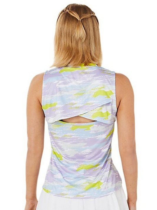 ASICS Match Graphic SS Printed V-Neck T-Shirt | Swadesiicart