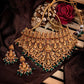 Saraf RS Jewellery Gold-Polished Stone-Studded Jewellery Set