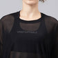 MKH Typography Printed Relaxed Fit Sheer Dri-FIT T-shirt - Swadesiicart
