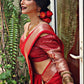 Kalini Woven Design Zari Banarasi Saree | Swadesiicart