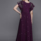 Ahalyaa Women's Traditional wear Kurta Set - Burgundy | Swadesiicart