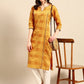 Sangria Embellished Cotton Kurta - Swadesiicart