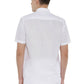 Ramraj Cotton Mens Cotton Linen Half Sleeve White Shirt | Swadesiicart