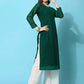 Kalini Ethnic Motifs Embroidered Chikankari Georgette Kurta | Swadesiicart