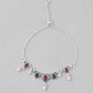VOJ Set of 2 Traditional Heart Shaped Designer Anklet - Swadesiicart