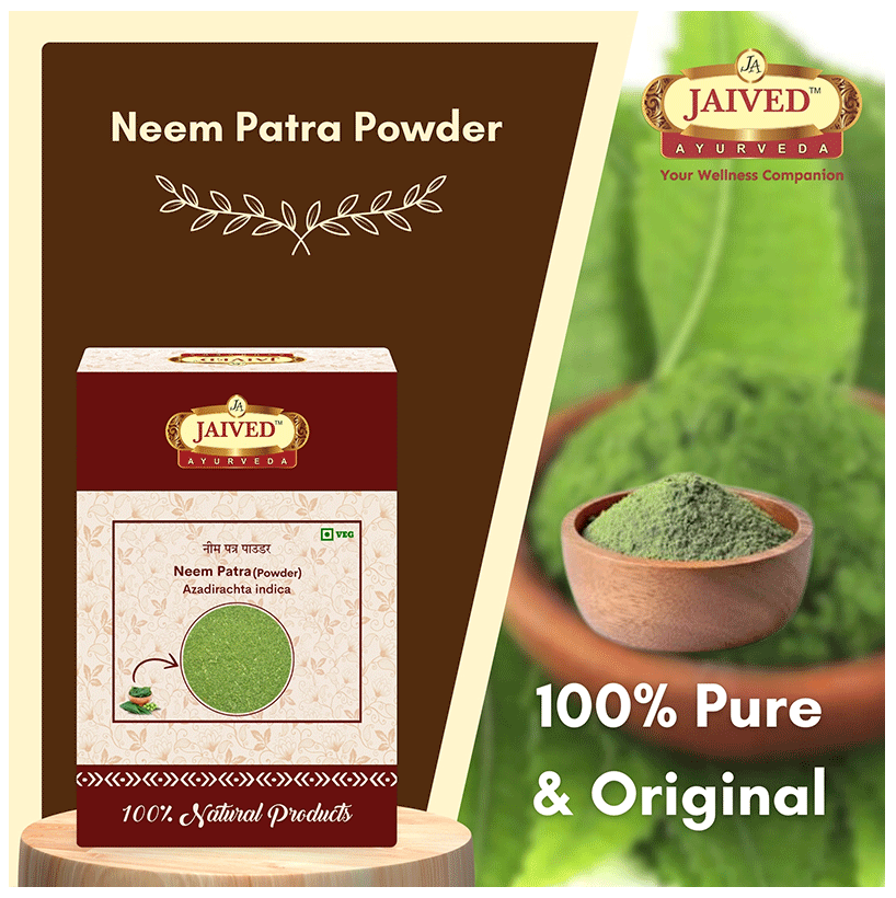 Jaived Ayurveda Neem Patra Powder | Swadesiicart