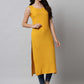 Kalini Women Yellow Kurta - Swadesiicart