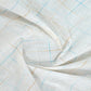 Dual Shade of Milk White And Sky Blue Pure Mangalgiri Cotton By Gayathri Reddy Designer Studio | Swadesiicart
