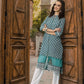 Sangria Chikankari Embroidered Kurta | Swadesiicart