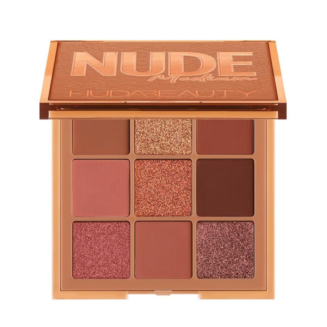 Huda Beauty Nude Obsessions Mini Eyeshadow Palette - Medium | Swadesiicart
