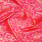 Shades of Peach Pink Floral Designbanaras Semi Silk Saree By Gayathri Reddy Designer Studio | Swadesiicart
