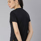 MKH Women Round Neck High Low Dri-FIT T-shirt - Swadesiicart
