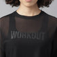 MKH Women Typography Printed Dri-FIT Sports T-Shirt - Swadesiicart