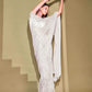 Tikhi Imli White Sequinned Embellished Saree | Swadesiicart