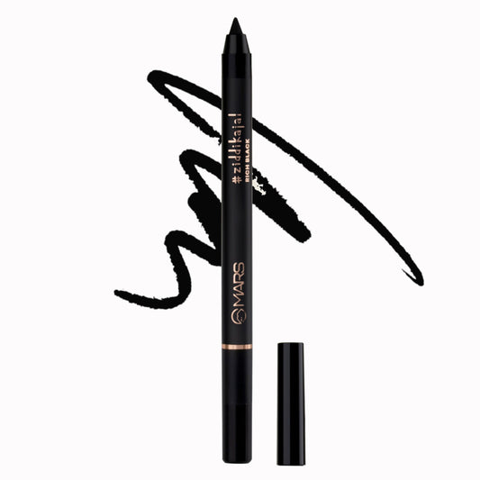 MARS Cosmetics Ziddi Kajal - Black - Swadesiicart