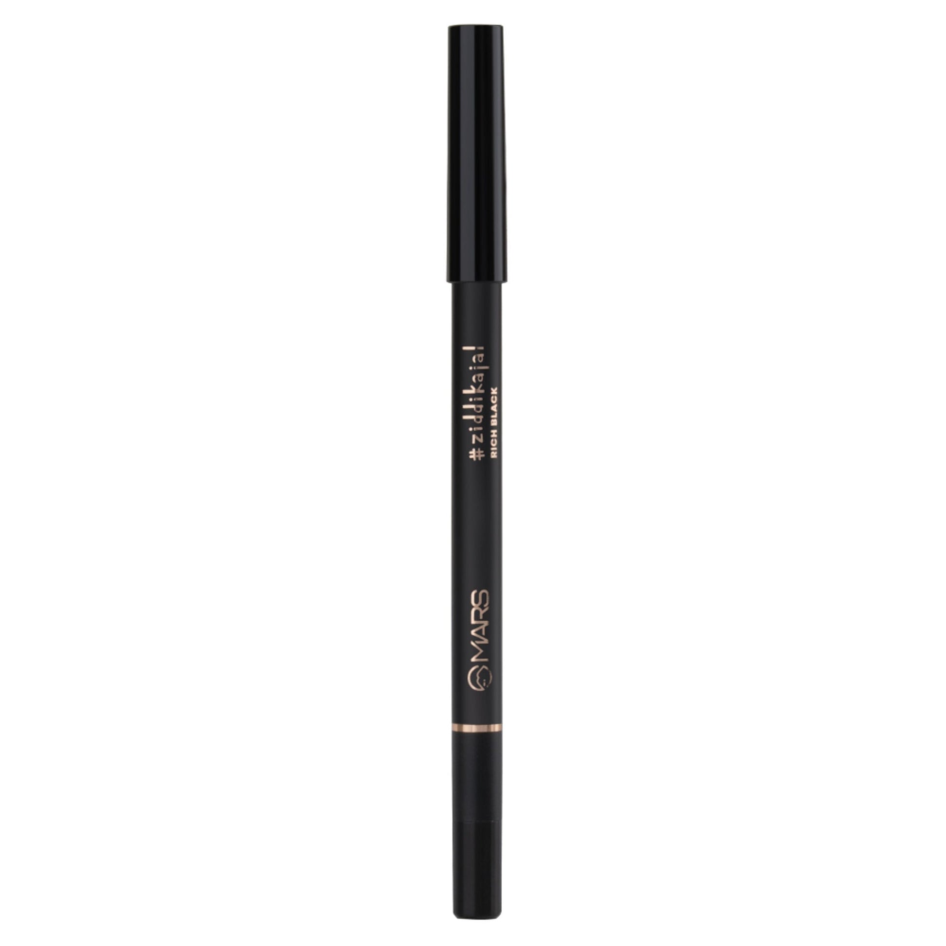 MARS Cosmetics Ziddi Kajal - Black - Swadesiicart