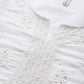 Juniper Women White Cotton Voile Embroidered Straight Kurta - Swadesiicart