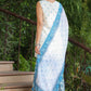 Juniper Womens Blue Embroidered And Printed Kurta Sharara Dupatta Set | Swadesiicart