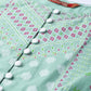 Juniper Womens Mint Floral Printed Cambric Clothing Set | Swadesiicart