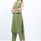 Vishudh Ethnic Motifs Printed Sleeveless Regular Kurta With Palazzos - Swadesiicart