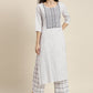 Vishudh Women Off-White Printed Kurta with Palazzos - Swadesiicart