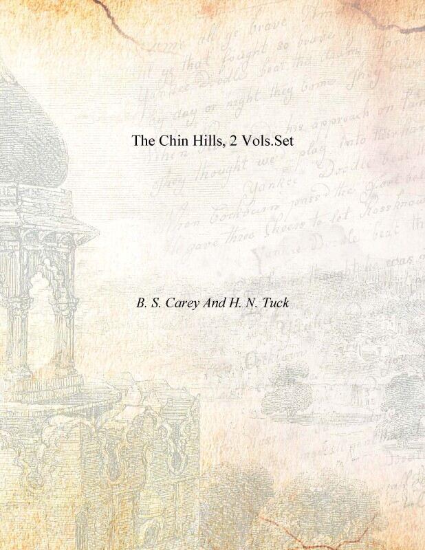 The Chin Hills 2 Vols. Set - Gyan Books - Swadesiicart