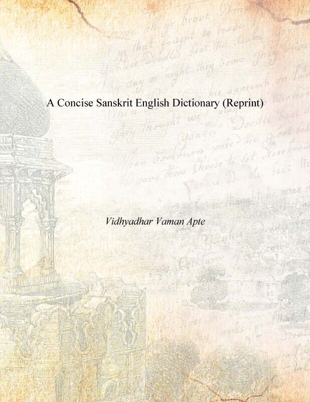 A Concise Sanskrit English Dictionary (Reprint) - Gyan Books - Swadesiicart