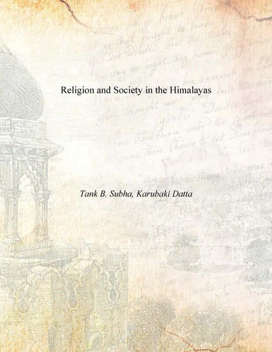 Religion and Society in the Himalayas - Gyan Books - Swadesiicart