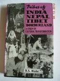 Tribes of India Nepal Tibet Borderland a Study of Cultural Transformation - Gyan Books - Swadesiicart