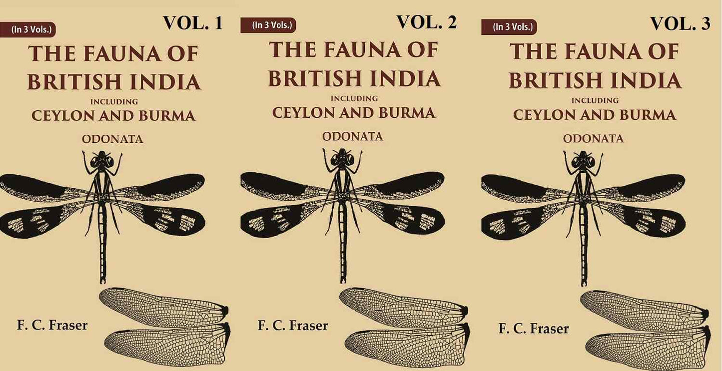 The Fauna of British India Including Ceylon and Burma Odonata 3 Vols. Set - Gyan Books - Swadesiicart