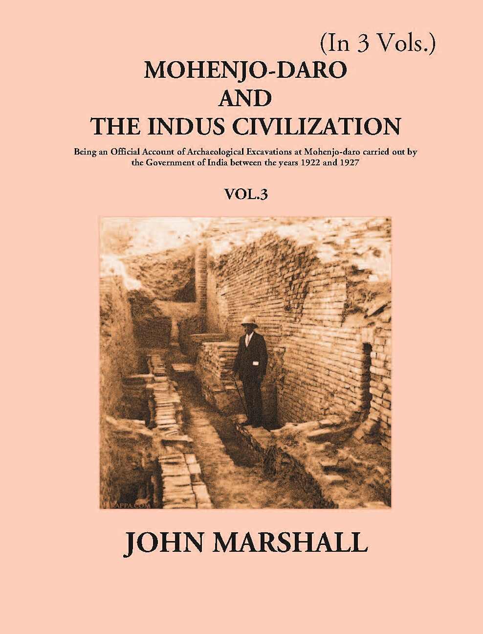 Mohenjo-Daro And The Indus Civilization Vol. 3rd - Gyan Books - Swadesiicart