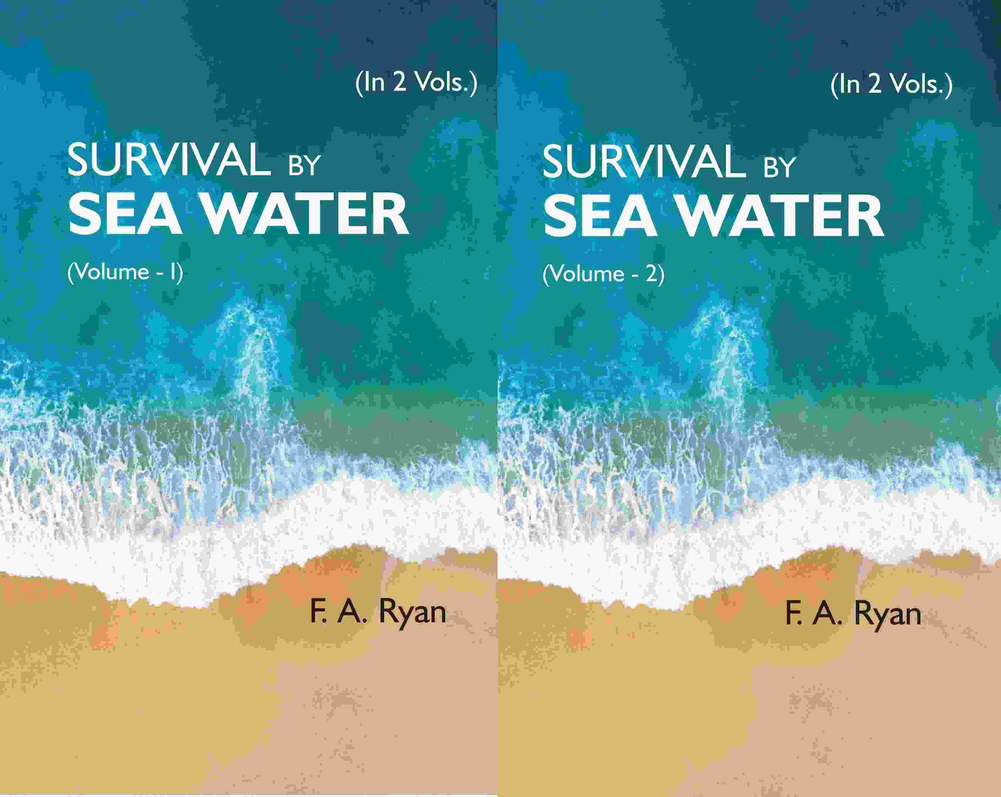 SURVIVAL BY SEA WATER 2 Vols. Set - Gyan Books - Swadesiicart