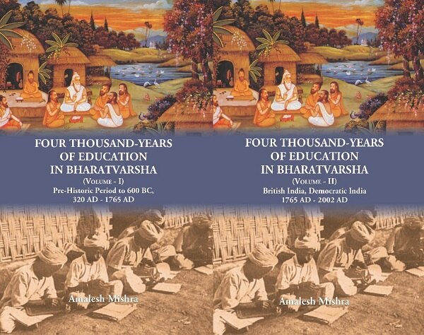 Four Thousand Years of Education in Bharatvarsha 2 Vols. Set - Gyan Books - Swadesiicart