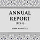 ANNUAL REPORT 1915-16 - Gyan Books - Swadesiicart