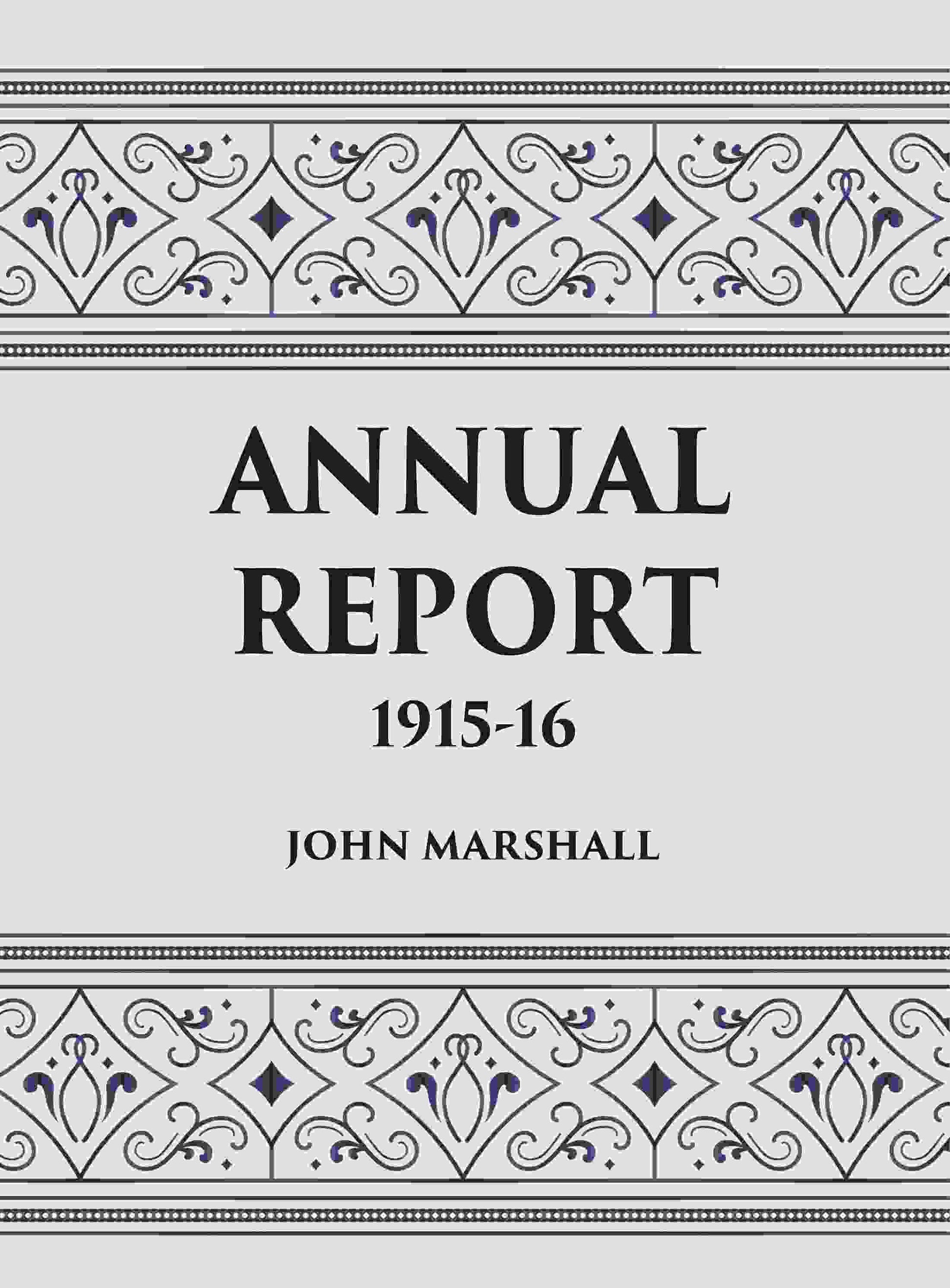 ANNUAL REPORT 1915-16 - Gyan Books - Swadesiicart