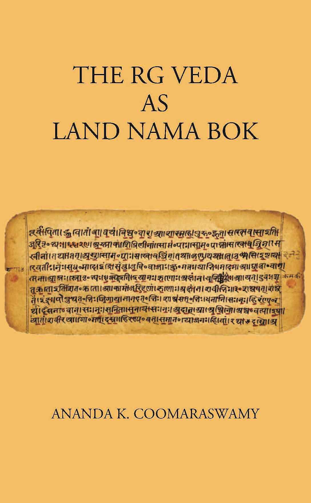 THE R. G VEDA AS LAND NAMA BOK - Gyan Books - Swadesiicart
