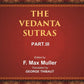 The Sacred Books of the East (THE VEDANTA-SUTRAS PART-III) 48th - Gyan Books - Swadesiicart