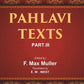 The Sacred Books of the East (PAHLAVI TEXTS, PART-III: DINA-I MAINOG-I KHIRAD SIKAND-GUMANIK VIGAR SAD DAR) 24th - Gyan Books - Swadesiicart