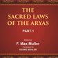 The Sacred Books of the East (THE SACRED LAWS OF THE ARYAS, PART-I: APASTAMBA AND GAUTAMA) 2nd - Gyan Books - Swadesiicart