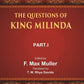 The Sacred Books of the East (THE QUESTIONS OF KING MILINDA, PART-I) 35th - Gyan Books - Swadesiicart
