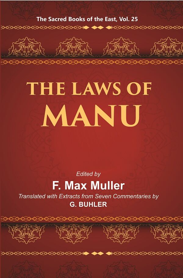 The Sacred Books of the East (THE LAWS OF MANU) 25th - Gyan Books - Swadesiicart