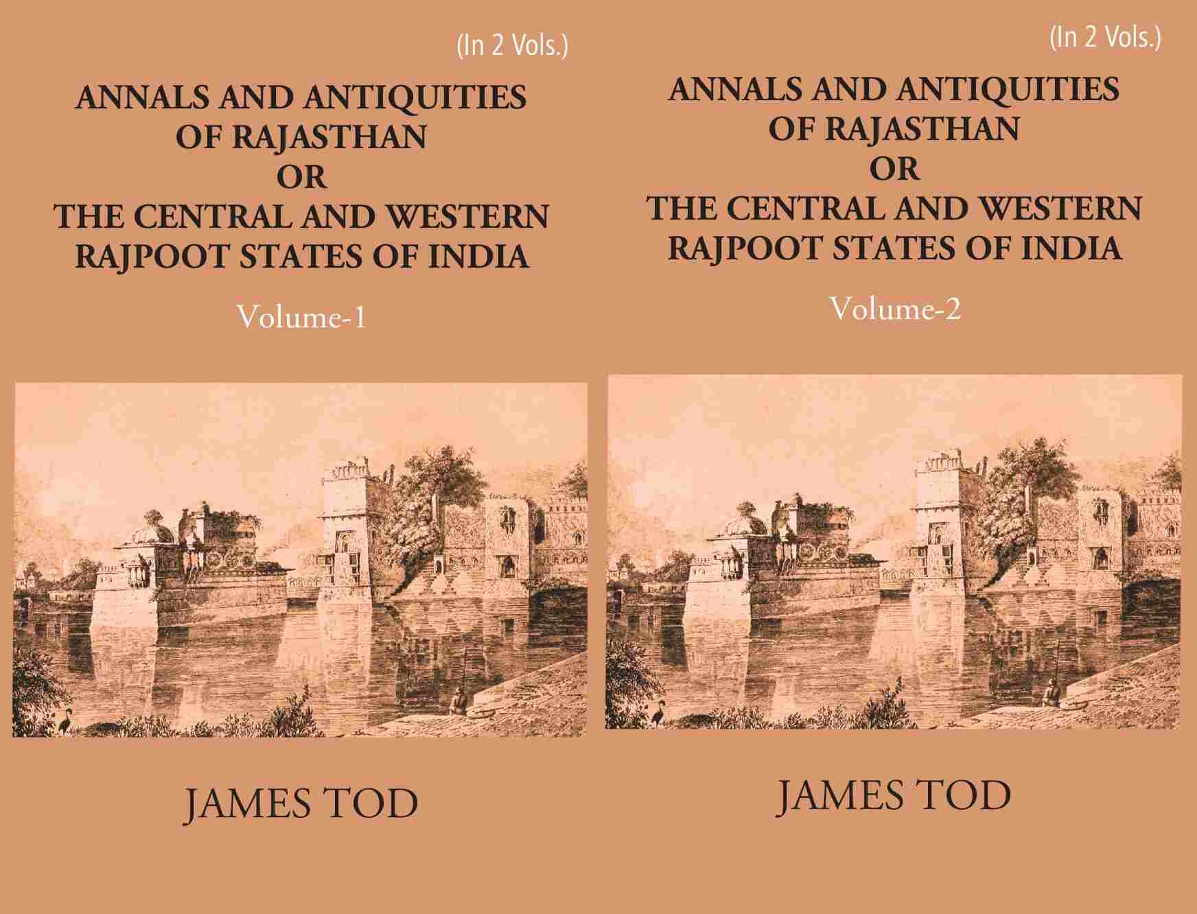 Annals And Antiquities Of Rajasthan Or The Central And Western Rajput States Of India 2 Vols. Set - Gyan Books - Swadesiicart