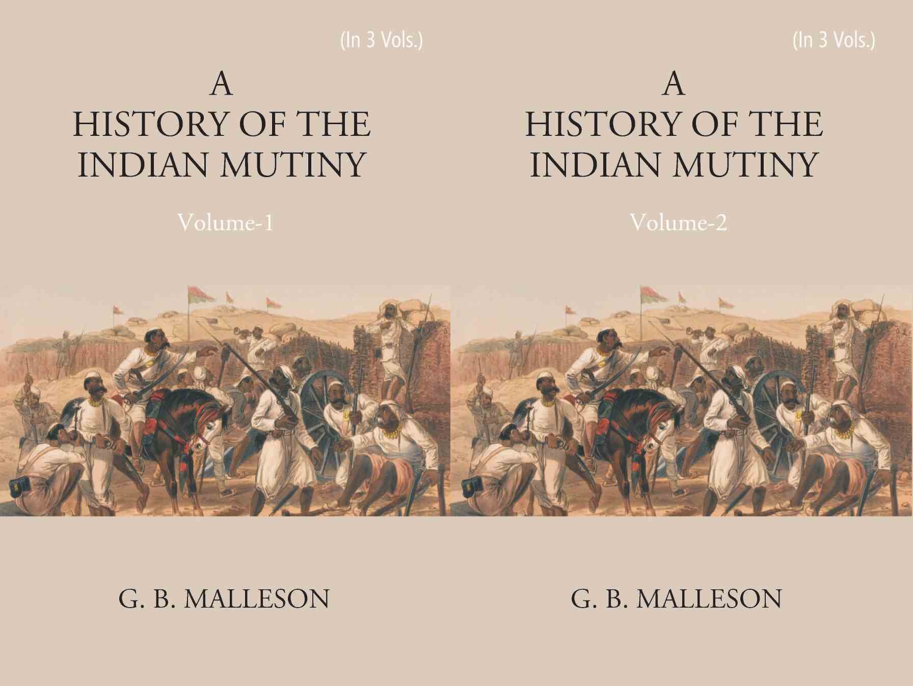 History of The Indian Mutiny, 1857-1858 3 Vols. Set - Gyan Books - Swadesiicart