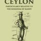 Letters On Ceylon Particularly Relative To The Kingdom Of Kandy - Gyan Books - Swadesiicart