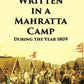 Letters Written In A Mahratta Camp During The Year 1809 - Gyan Books - Swadesiicart